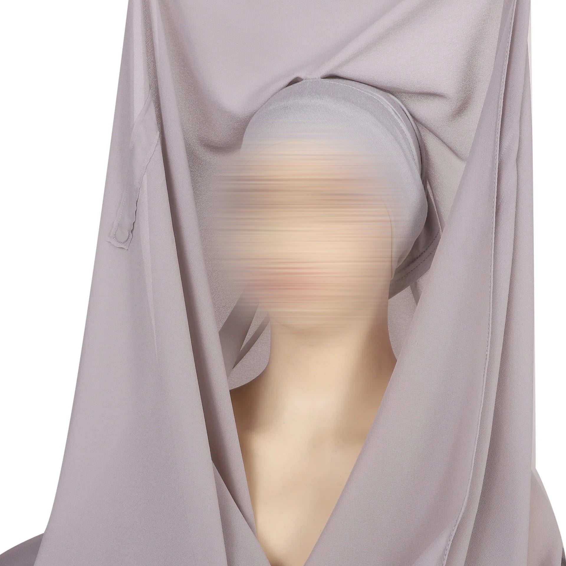 Hijab Instantané avec Aimants – Voile Élégant Facile à Porter + Bonnet Intégré