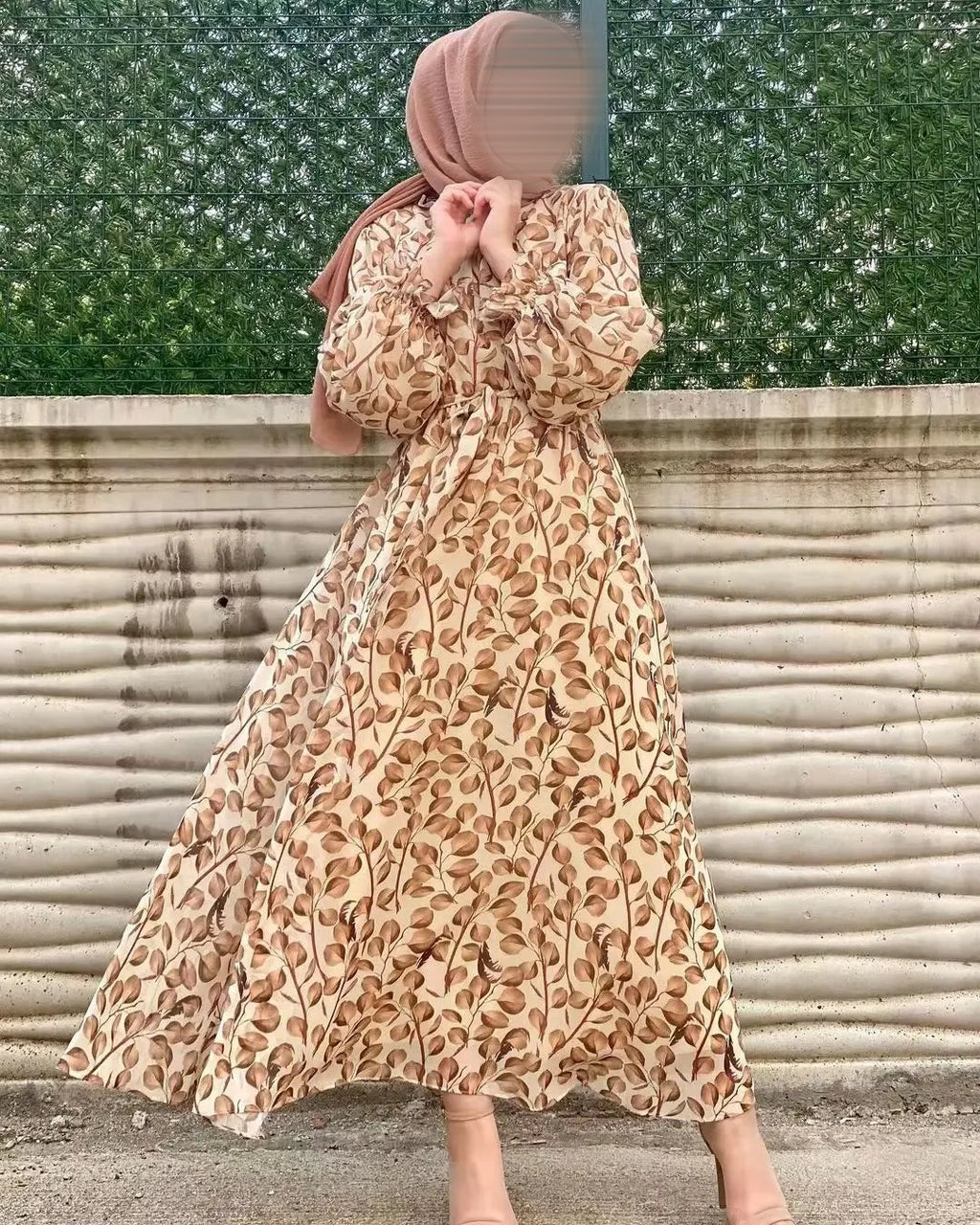 Abaya Été – Robe Longue Musulmane Élégante pour Femme