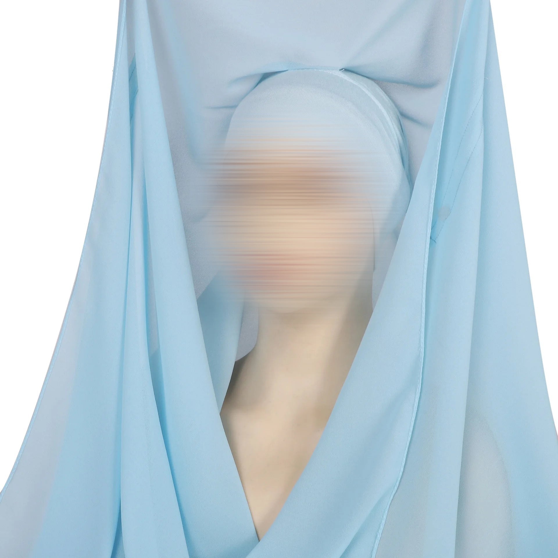 Hijab Instantané avec Aimants – Voile Élégant Facile à Porter + Bonnet Intégré