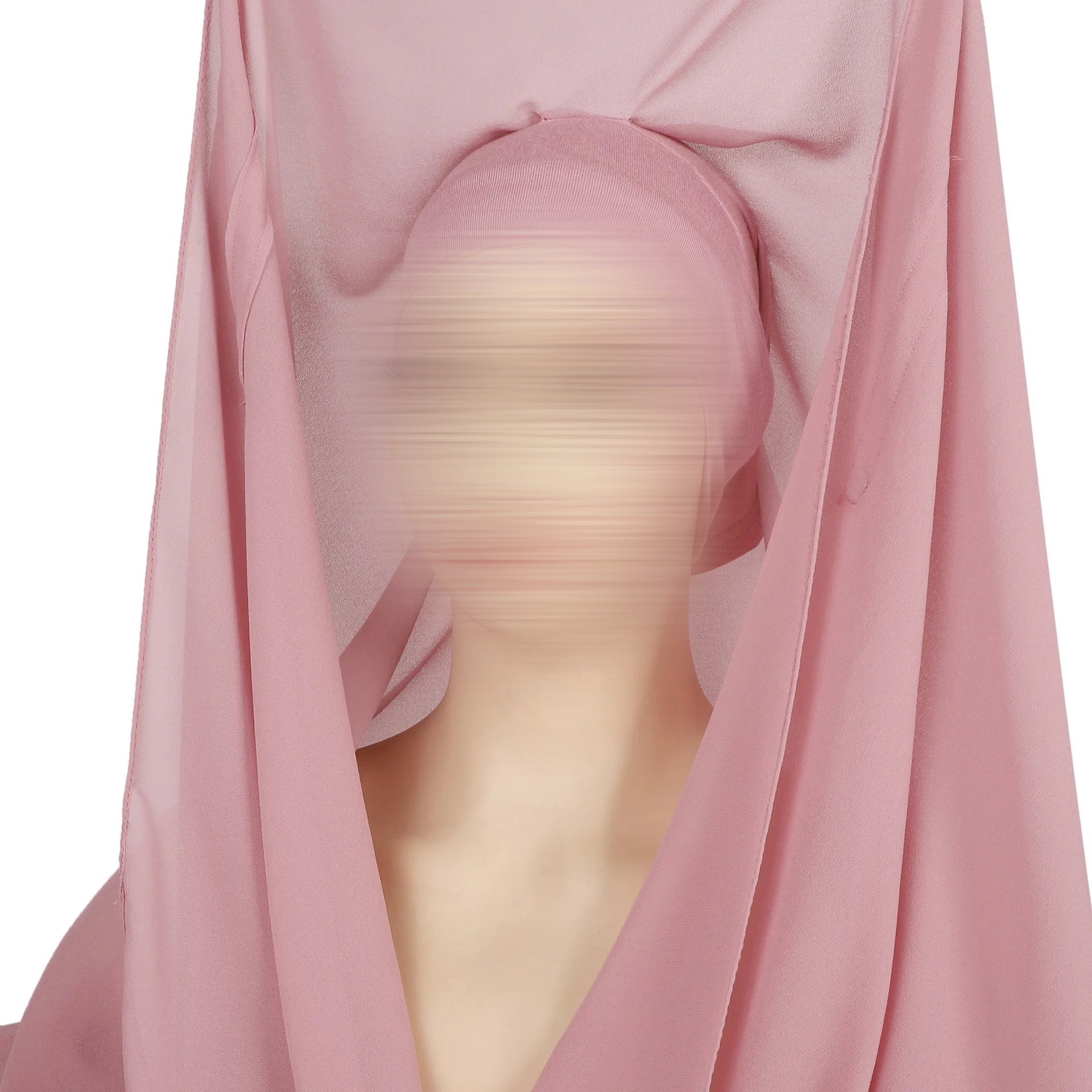 Hijab Instantané avec Aimants – Voile Élégant Facile à Porter + Bonnet Intégré