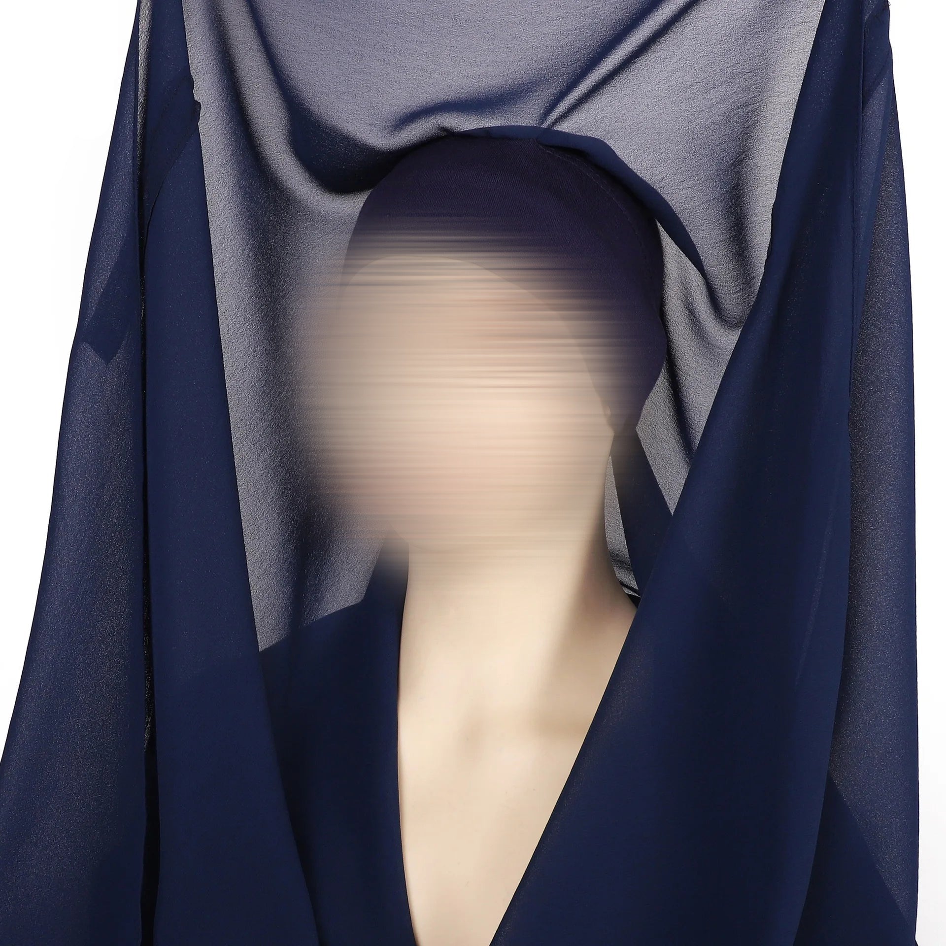 Hijab Instantané avec Aimants – Voile Élégant Facile à Porter + Bonnet Intégré