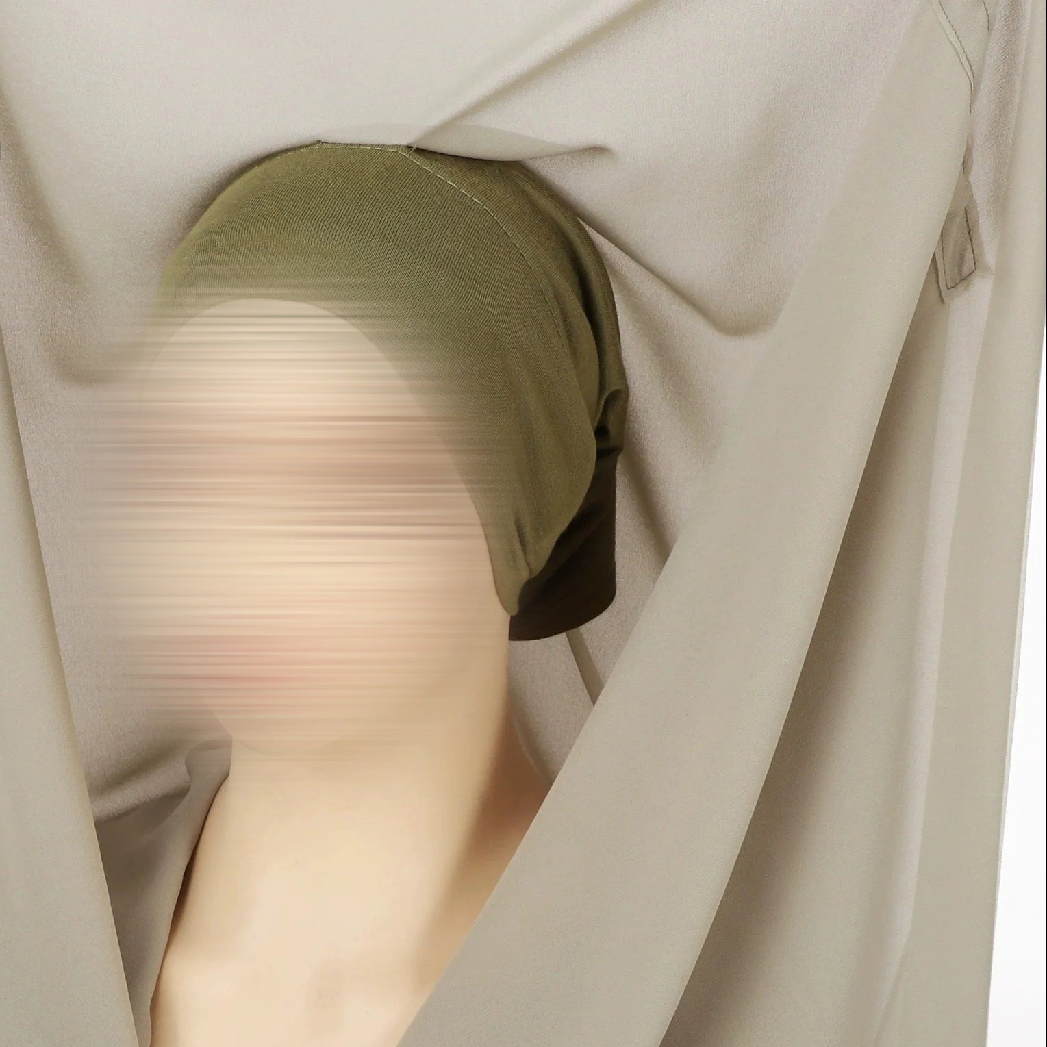 Hijab Instantané avec Aimants – Voile Élégant Facile à Porter + Bonnet Intégré