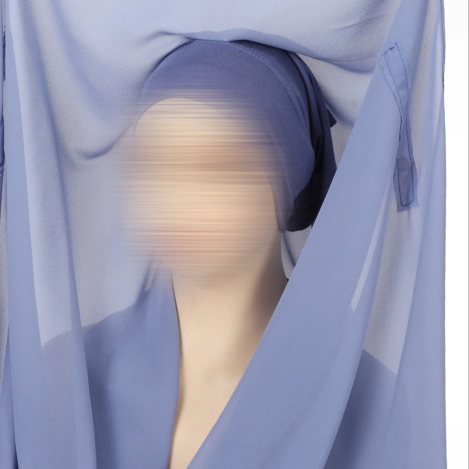 Hijab Instantané avec Aimants – Voile Élégant Facile à Porter + Bonnet Intégré