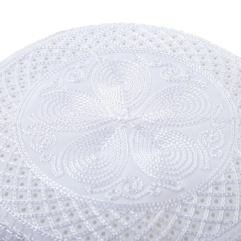 Taqiyah Islamique Homme – Bonnet de Prière Brodé, Confort Toutes Saisons