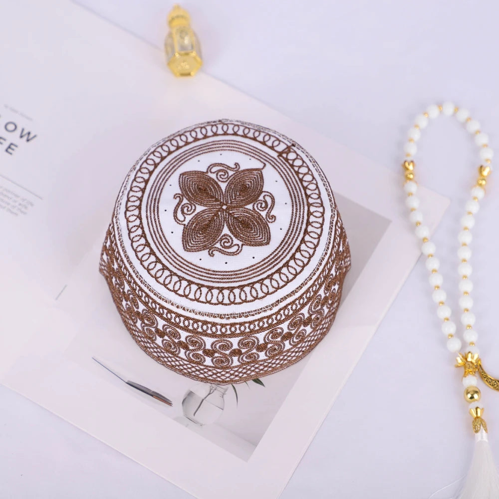 Taqiyah Islamique Homme – Bonnet de Prière Design