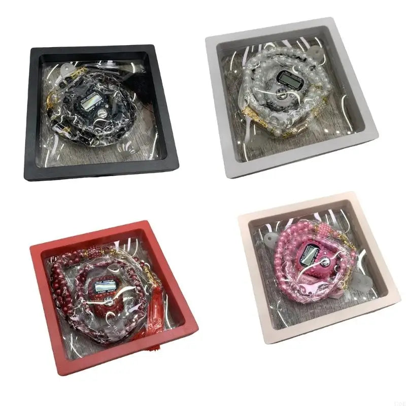 Tasbih De Prière 99 Perles + Compteur Électronique