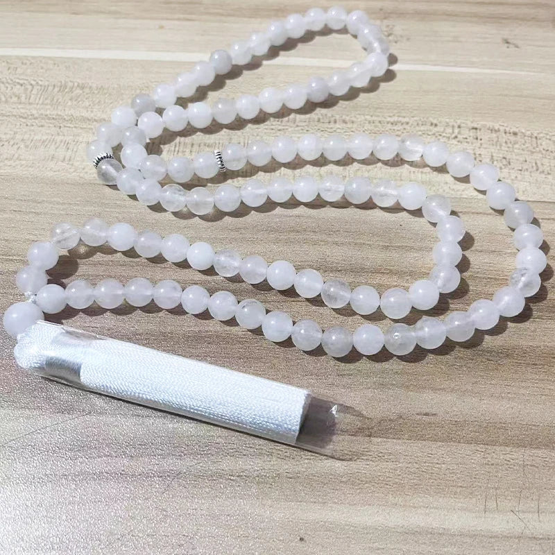 Tasbih 99 Perles En Pierres Naturelles – Amazonite, Œil-de-Tigre, Onyx Mat