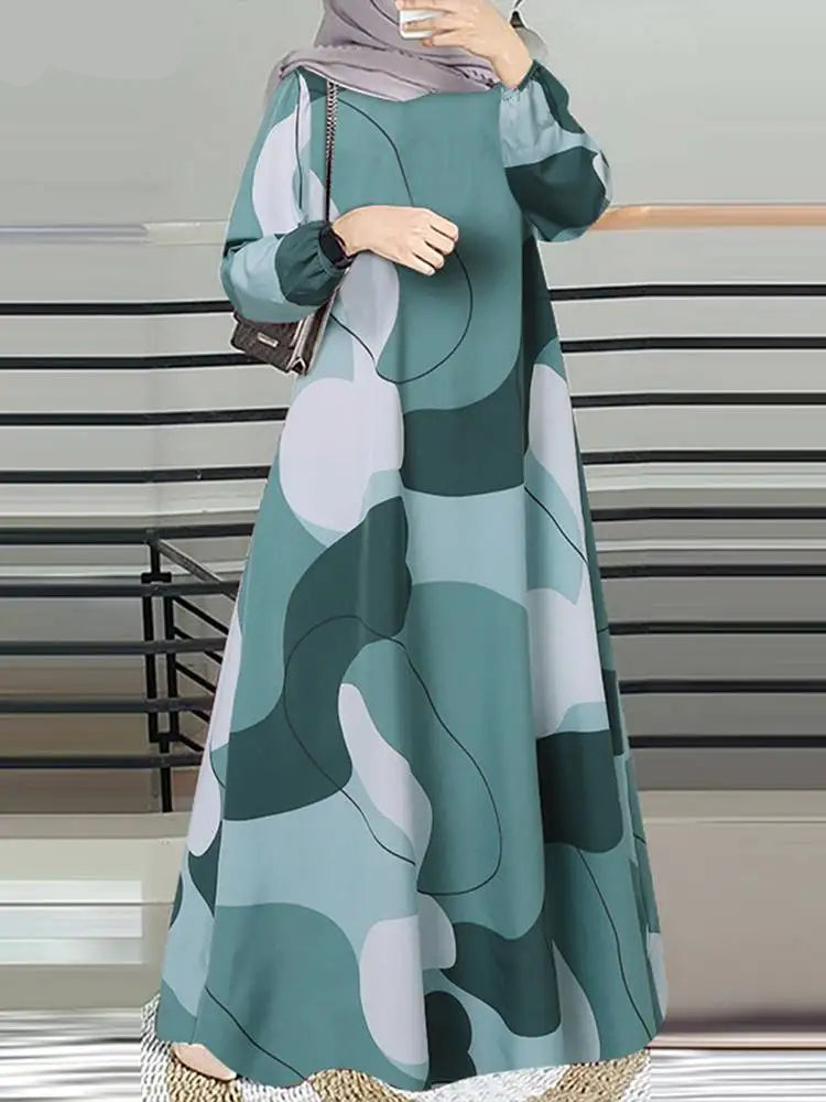 Abaya Longue Femme Élégante – Robe Modeste Colorée à Manches Longues | Kaftan Chic et Confortable