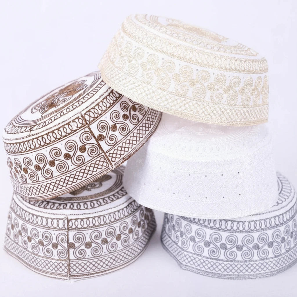 Taqiyah Islamique Homme – Bonnet de Prière Design